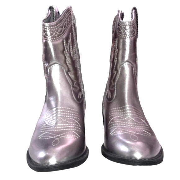 NEW Coconuts by Matisse x free people Metallic Cowgirl boot size 6 - Picture 2 of 7